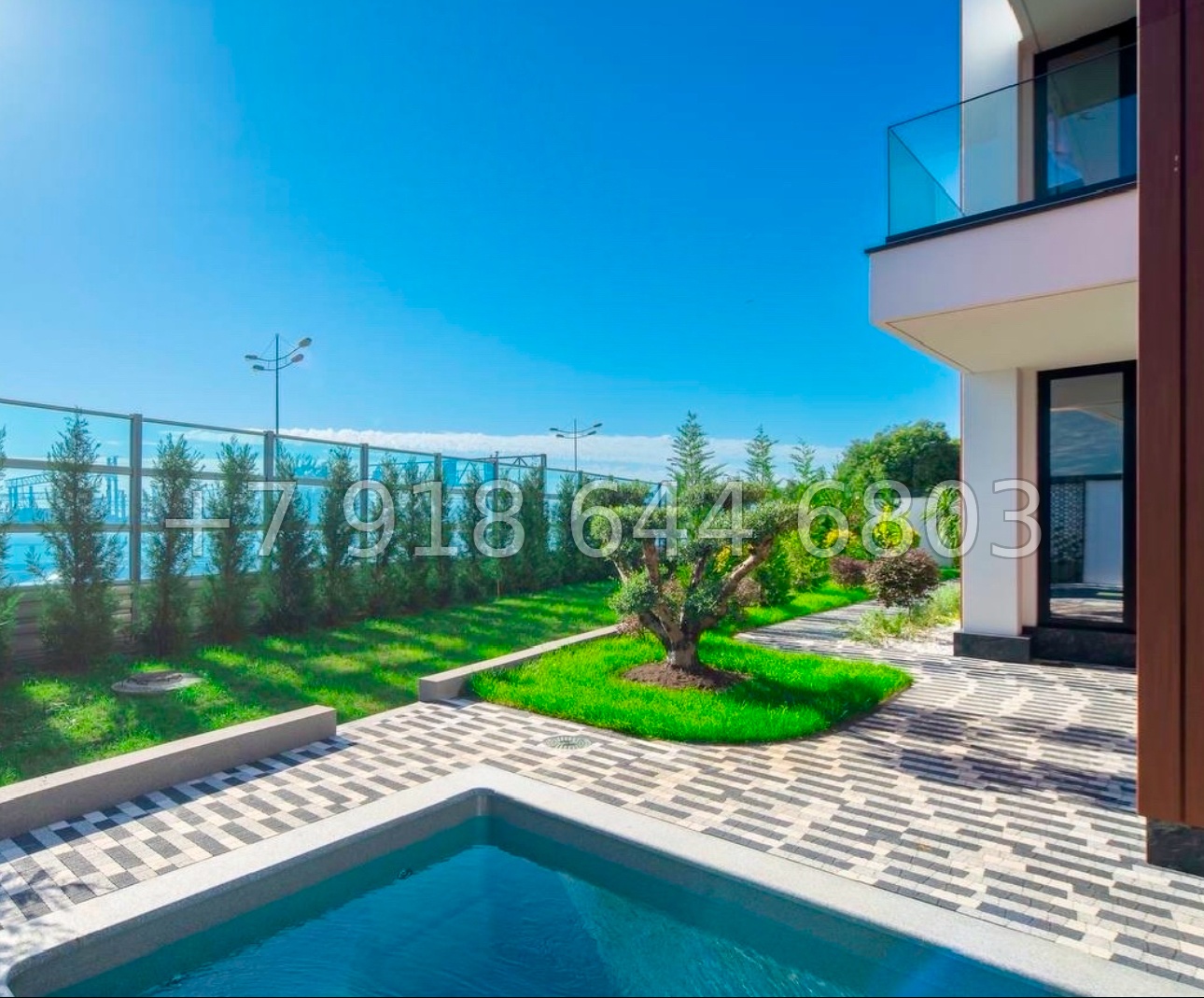 № 83 В. Дом в Сириусе. Дом с бассейном  - миниатюра 13