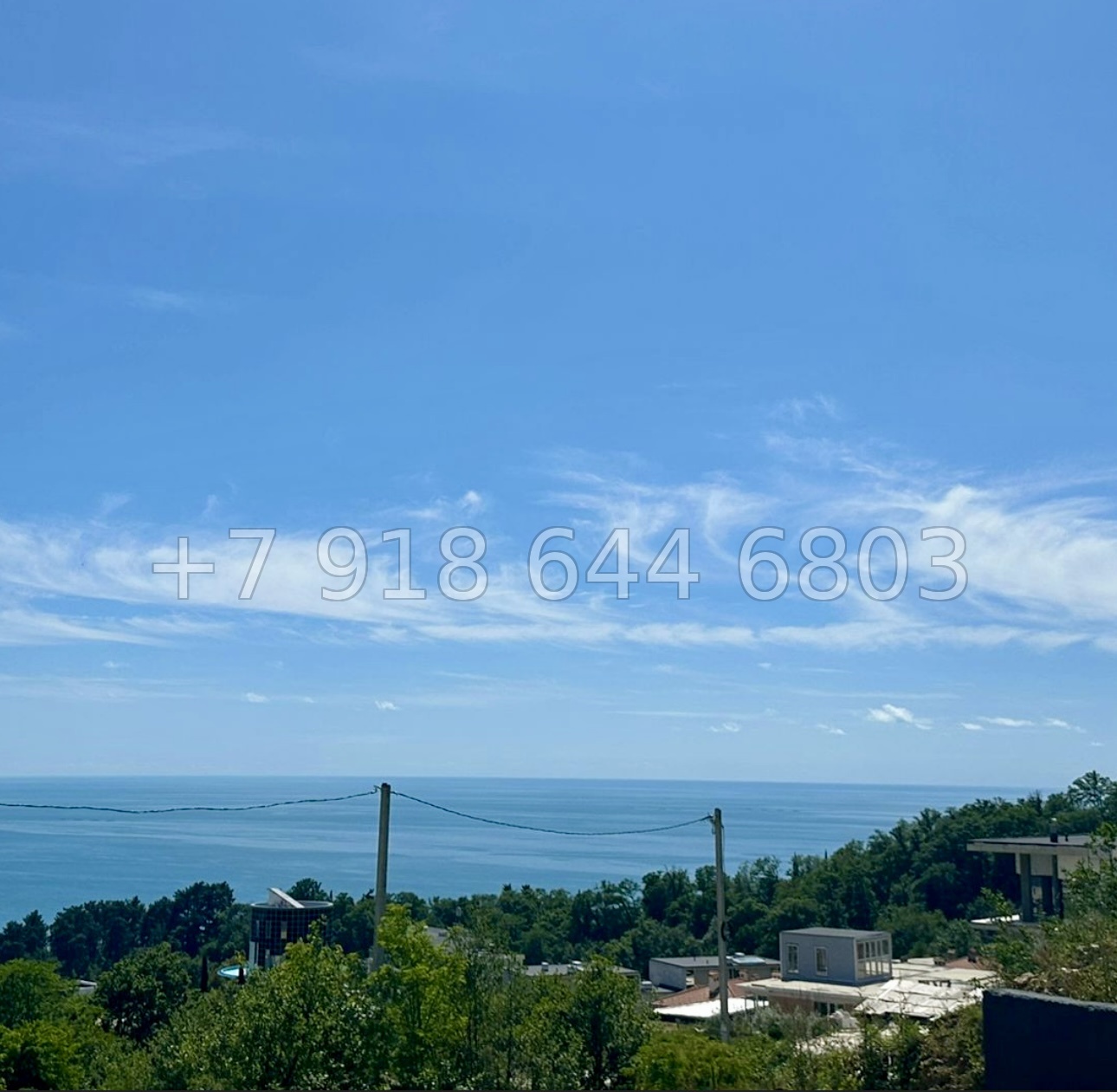 № 18 В. Два роскошных дома с бассейном и с прямым видом на море в Сочи  - миниатюра 14