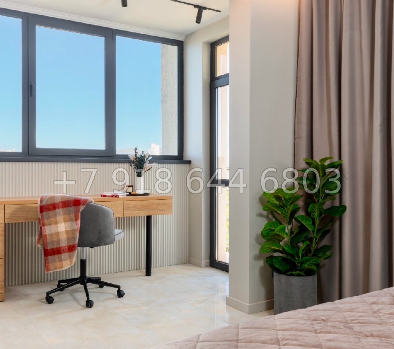 № 229 р. Трёхкомнатная Квартира в престижном доме в Сочи  - миниатюра 12