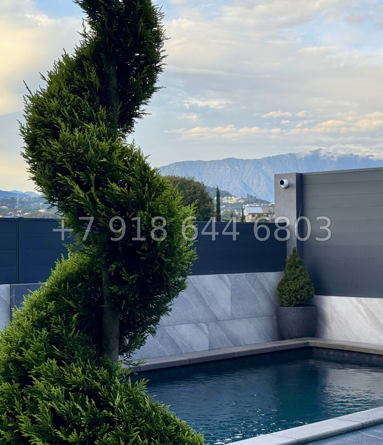 № 63 Б. Красивый дом с бассейном в Адлере  - миниатюра 11