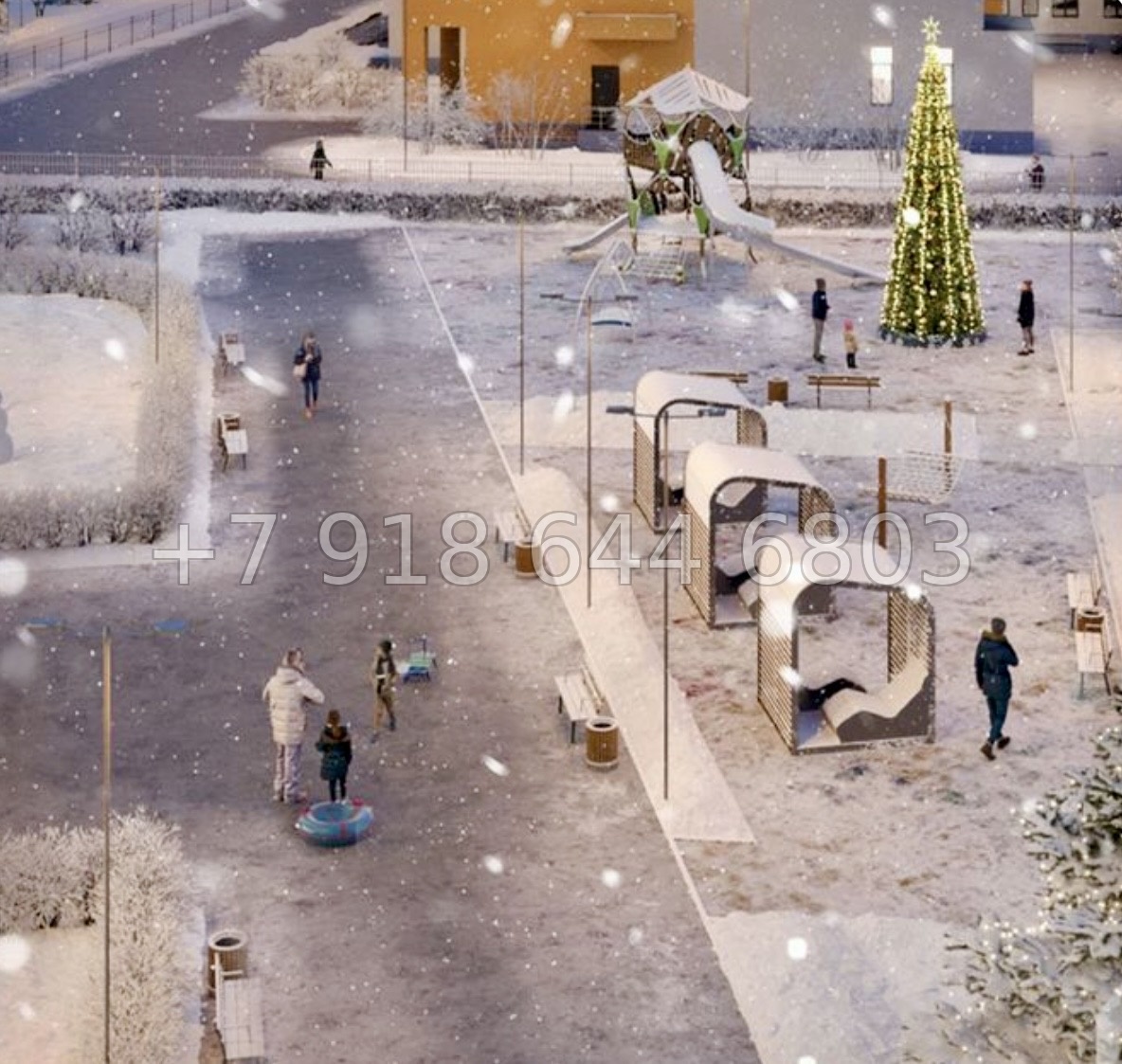 № 105 в. Метро Гражданский проспект. ЖК Цветной город  - миниатюра 5