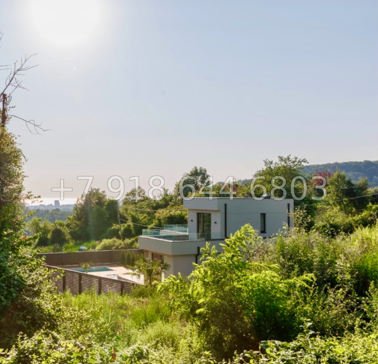 № 227 в. Дом с бассейном и с видом на море в Сочи  - миниатюра 13