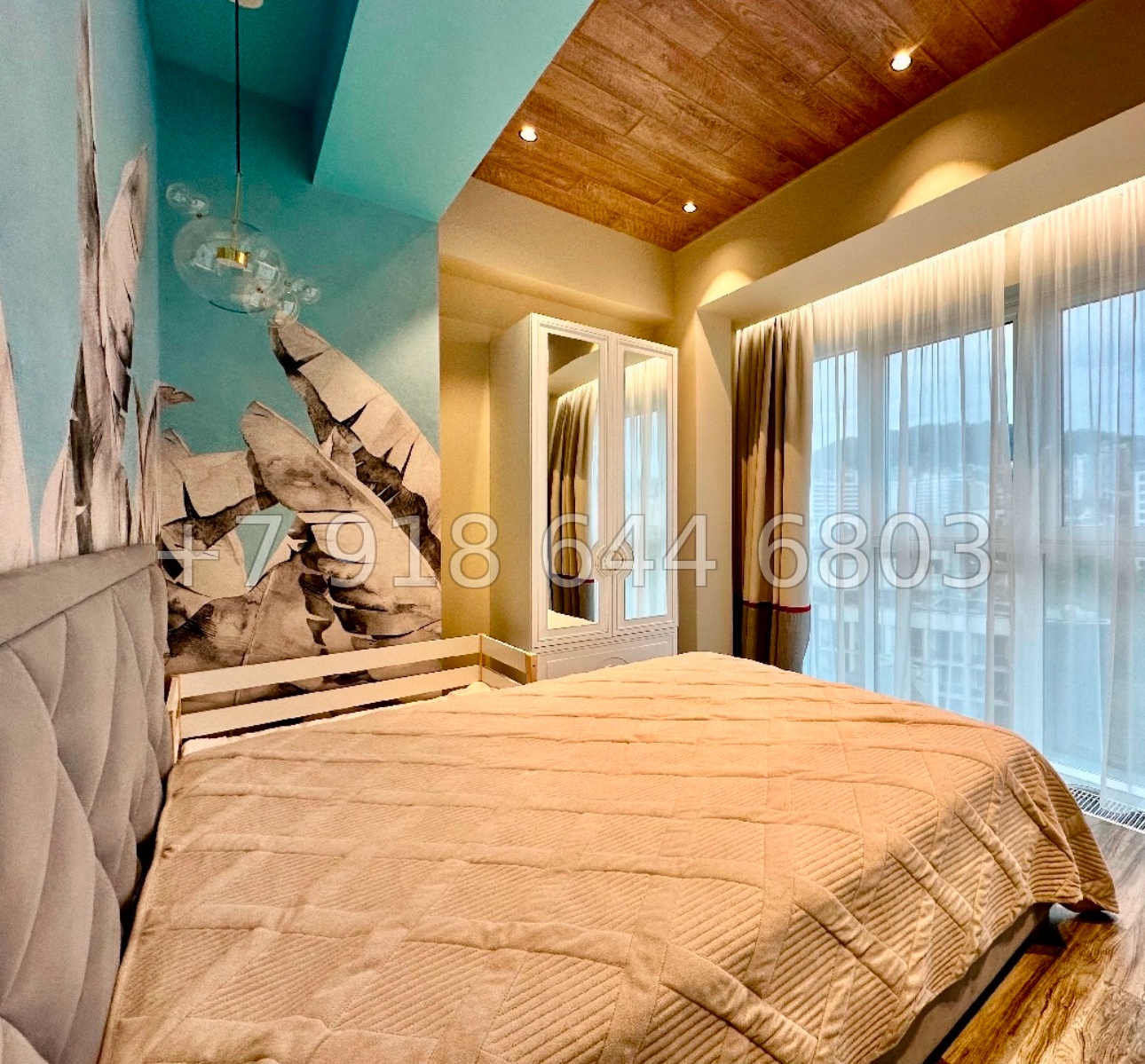 № 408р. Трёхкомнатная квартира на море в Сочи  - миниатюра 6