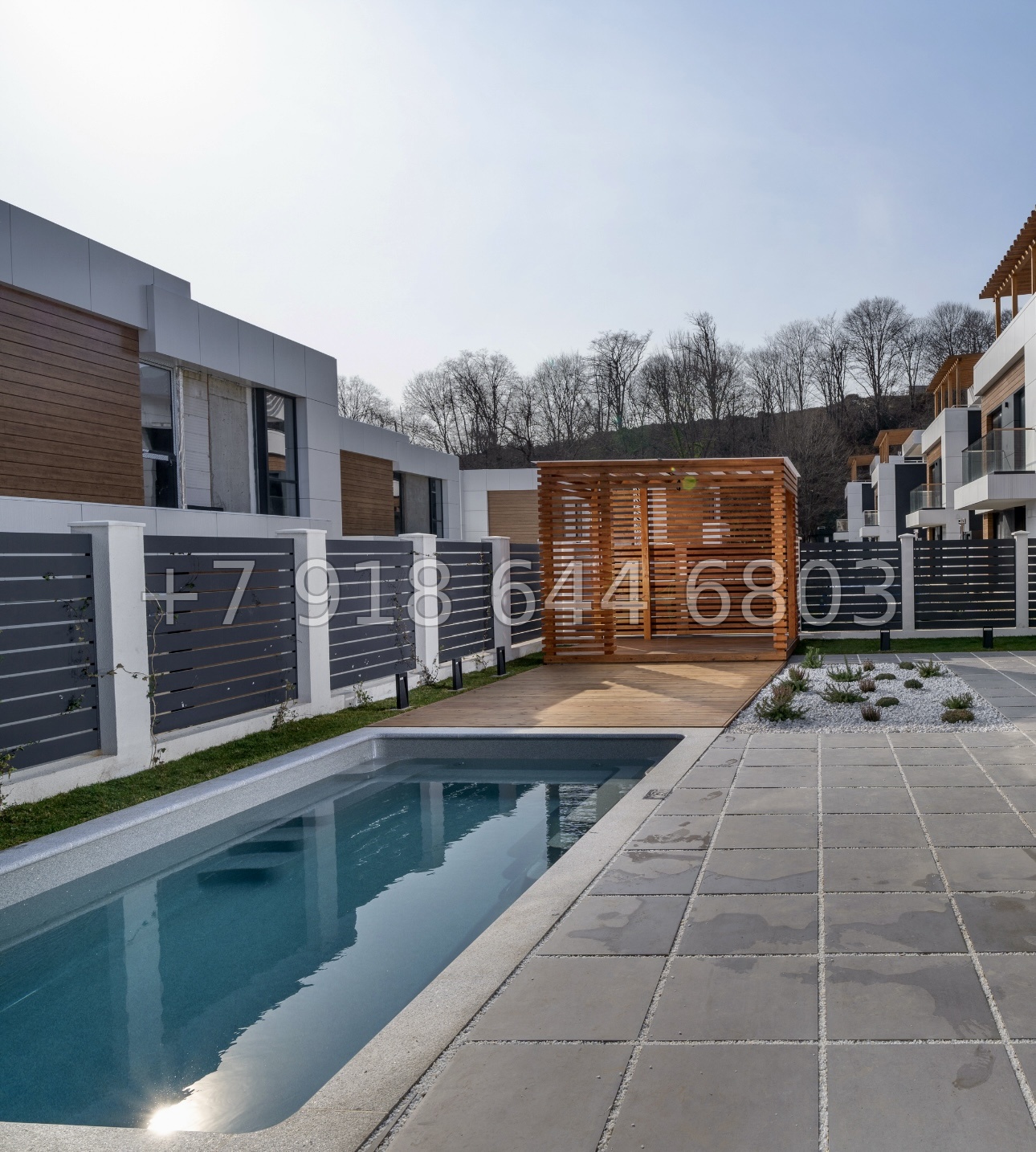 № 66 Б. Дома в Кудепсте с бассейном  - миниатюра 5