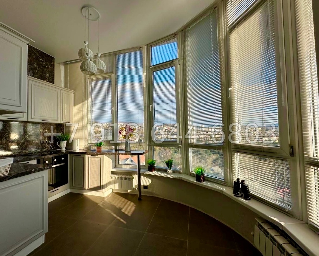 № 141 р. Трёхкомнатная Квартира в Сочи. Вид на море - миниатюра 19