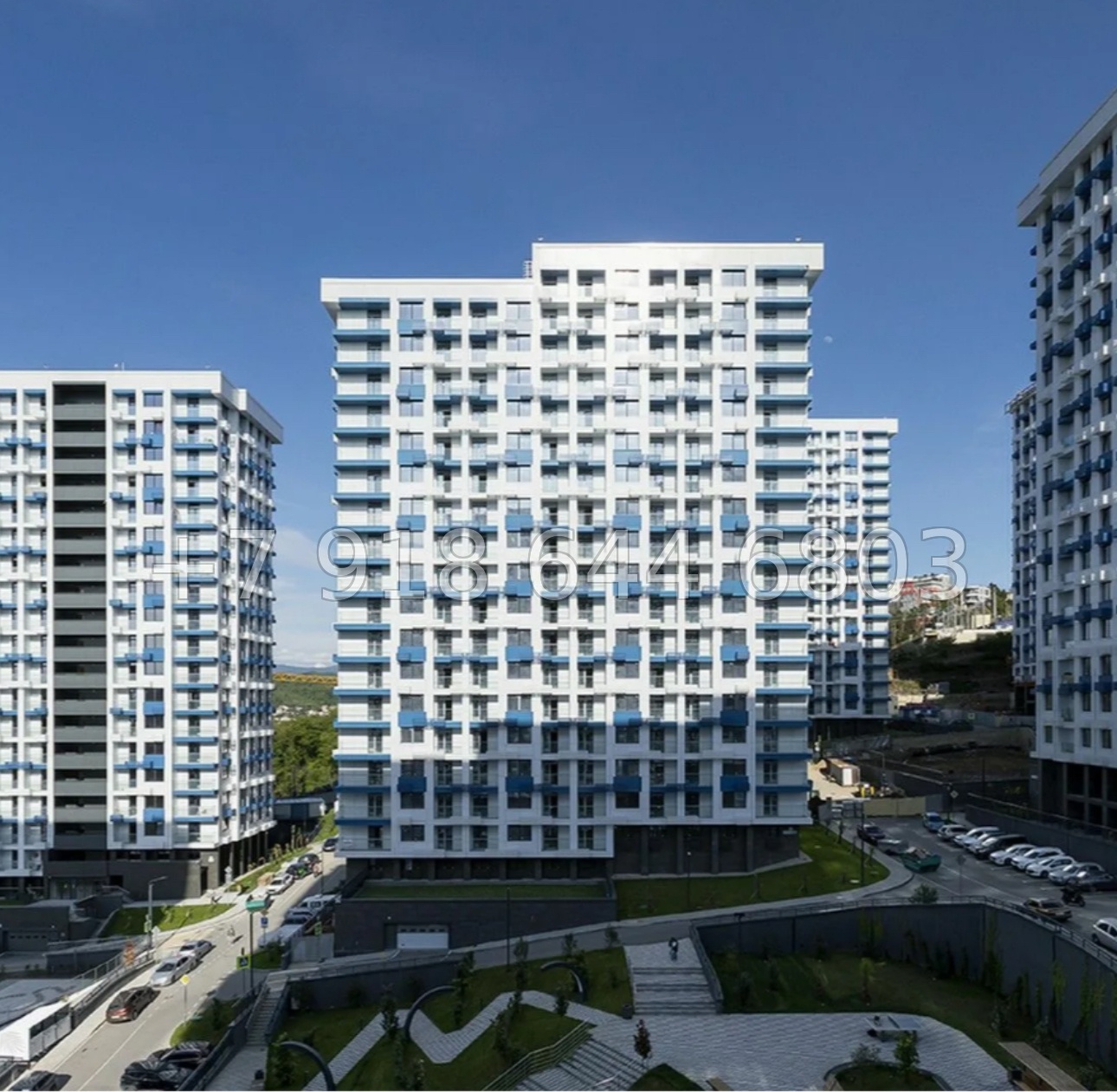 № 456 р. С видом на море квартира в ЖК Кислород Сочи  - миниатюра 28