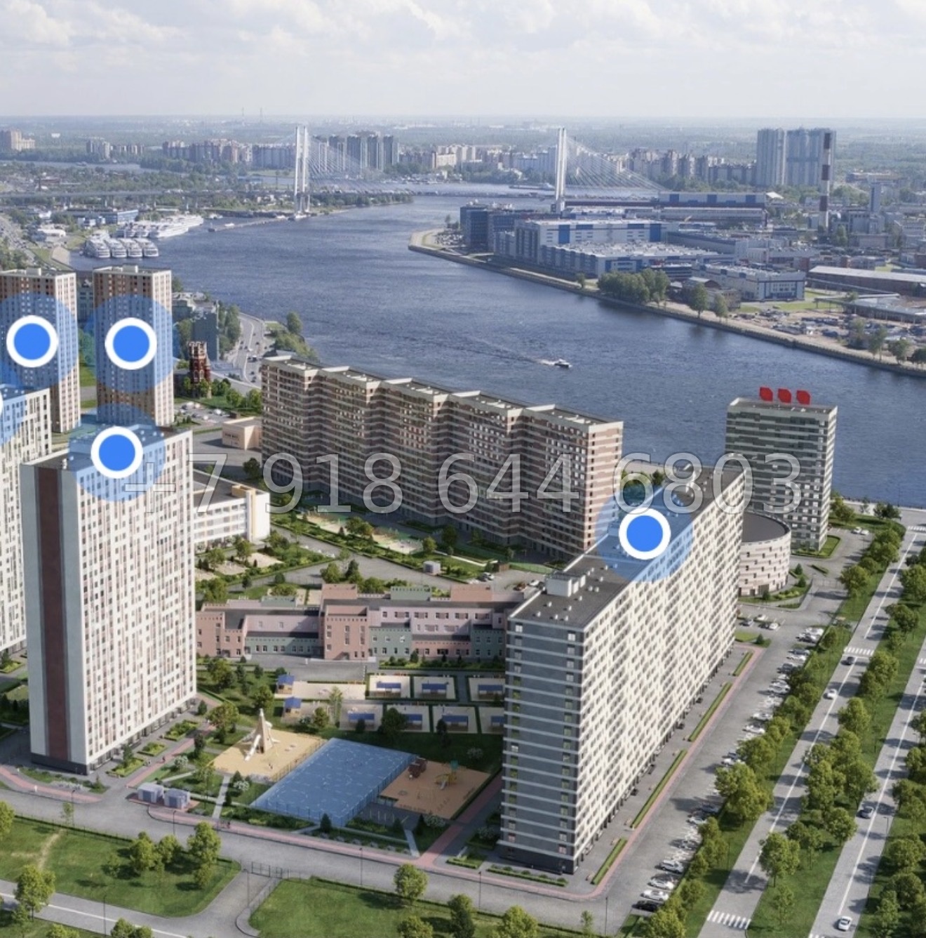 № 113 в. Метро Ломоносовская. Метро улица Дыбенко. ЖК Октябрьская набережная Санкт Петербург  - миниатюра 11