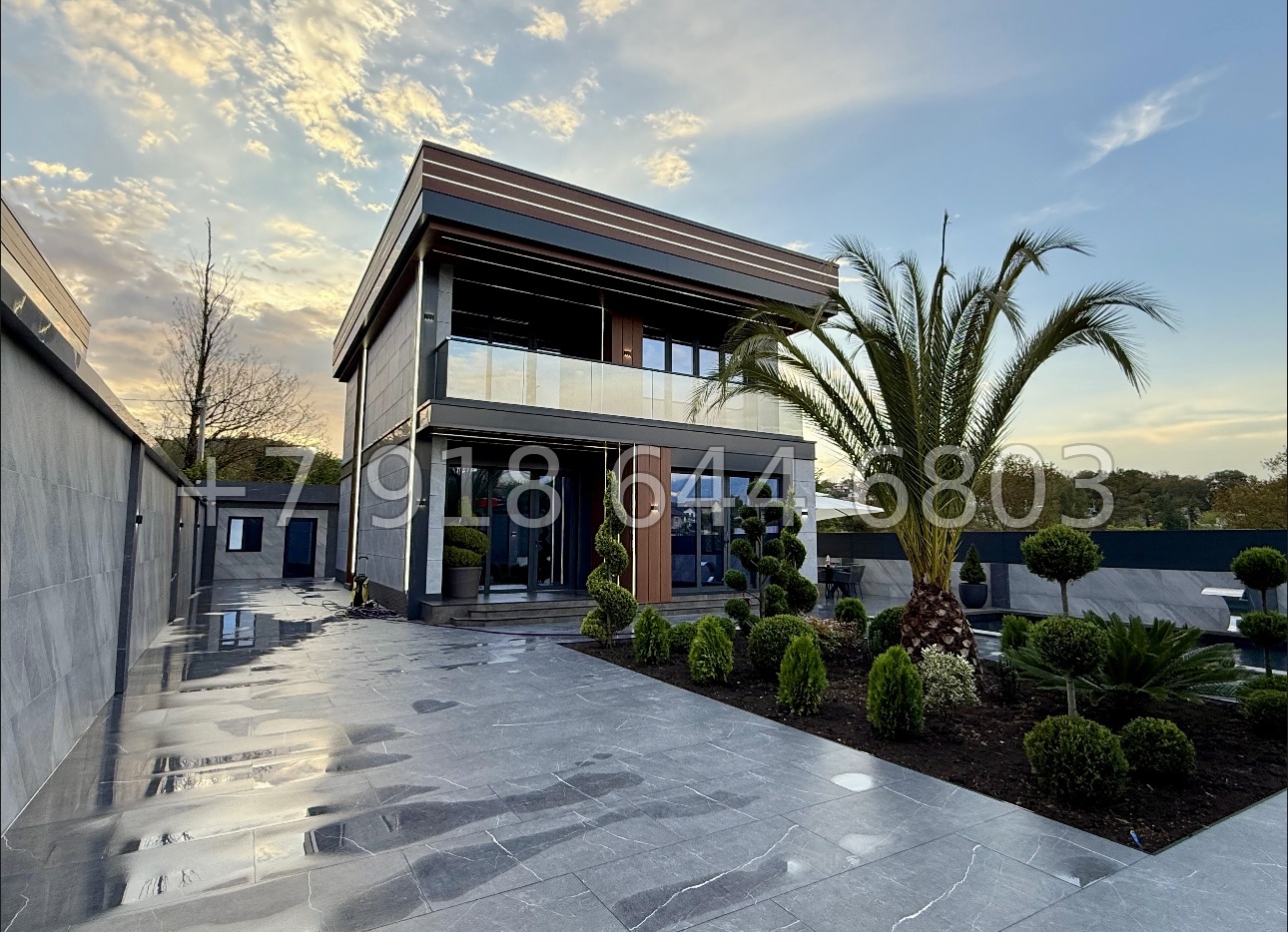 № 63 Б. Красивый дом с бассейном в Адлере  - миниатюра 3