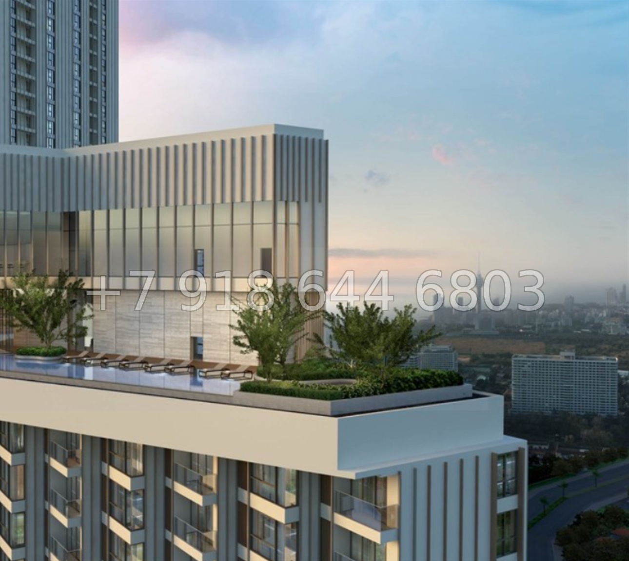№ 10. SKYPARK LUCEAN JOMTIEN PATTAYA Lunique Real Estate Co., Itd Джомтьен пляж район - миниатюра 8