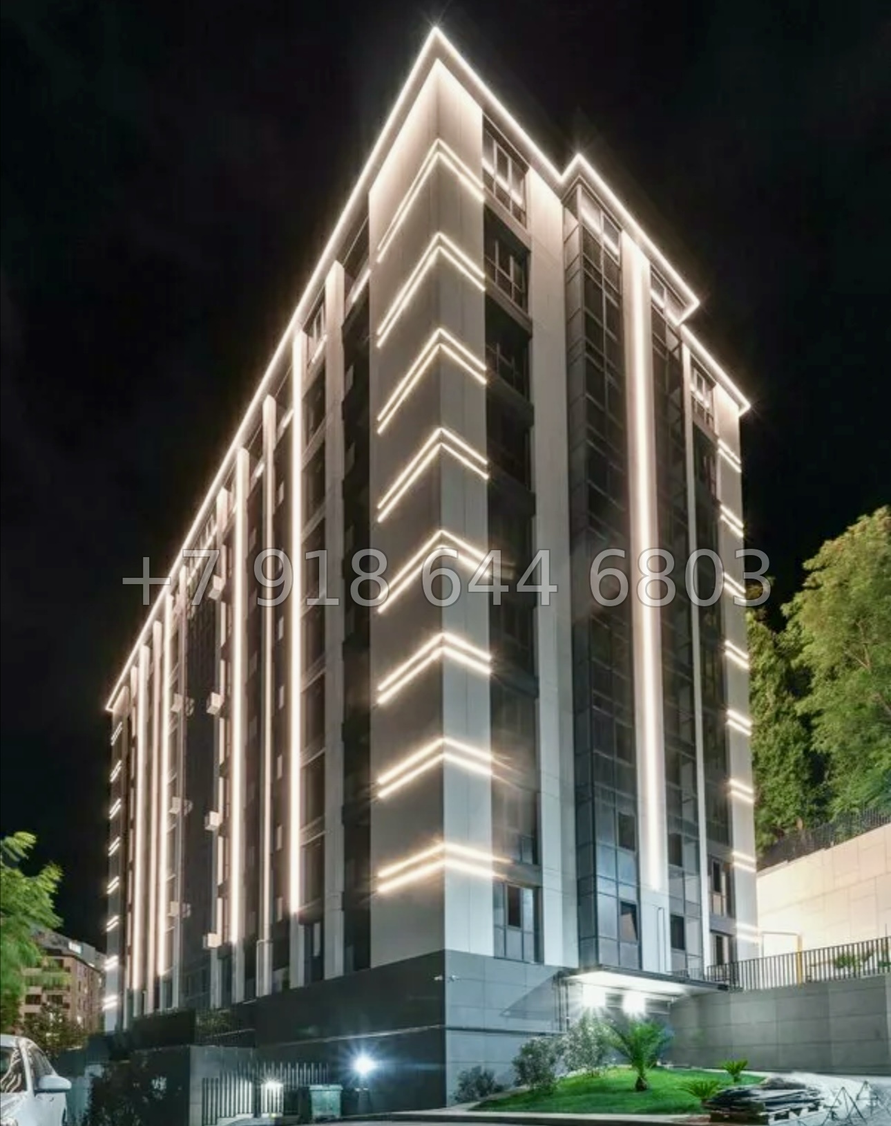 № 572 р. Квартира у парка Ривьера Сочи с бассейном  - миниатюра 17