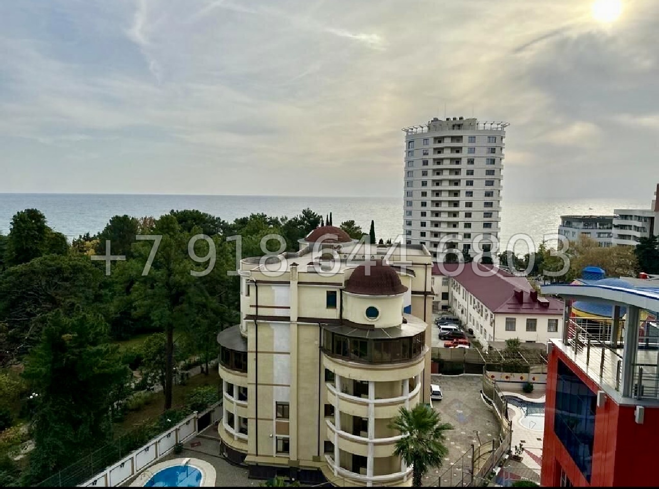 № 6е. Квартира в центре Сочи у Дендрария в ЖК Новая Александрия Сочи - миниатюра 14