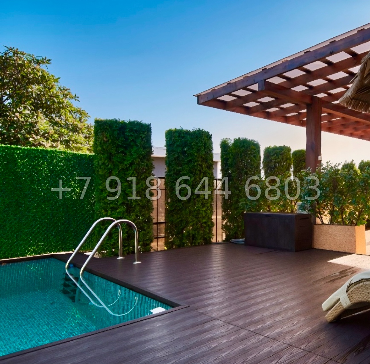 № 105 В. Дом с бассейном в Адлере  - миниатюра 2