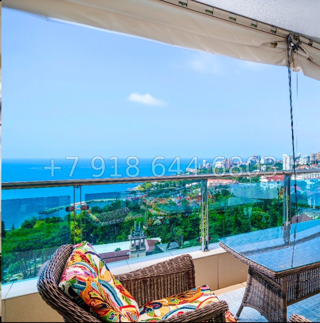 № 20е. Квартира с прекрасным видом на Чёрное море в городе Сочи ЖК Идеал Хаус - миниатюра 1