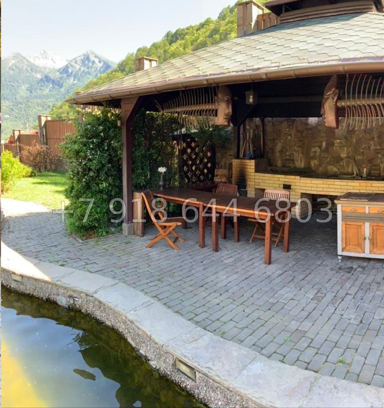 № 38 п. Дом с вертолетной площадкой на Красной Поляне  - миниатюра 32