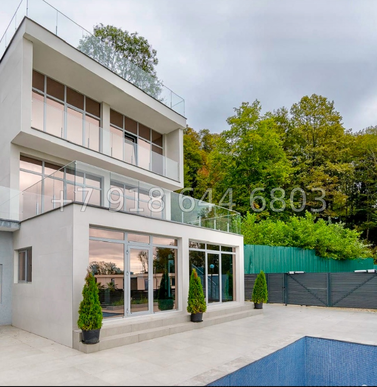 № 98 Б. Дом с видом на море в Сочи  - миниатюра 1