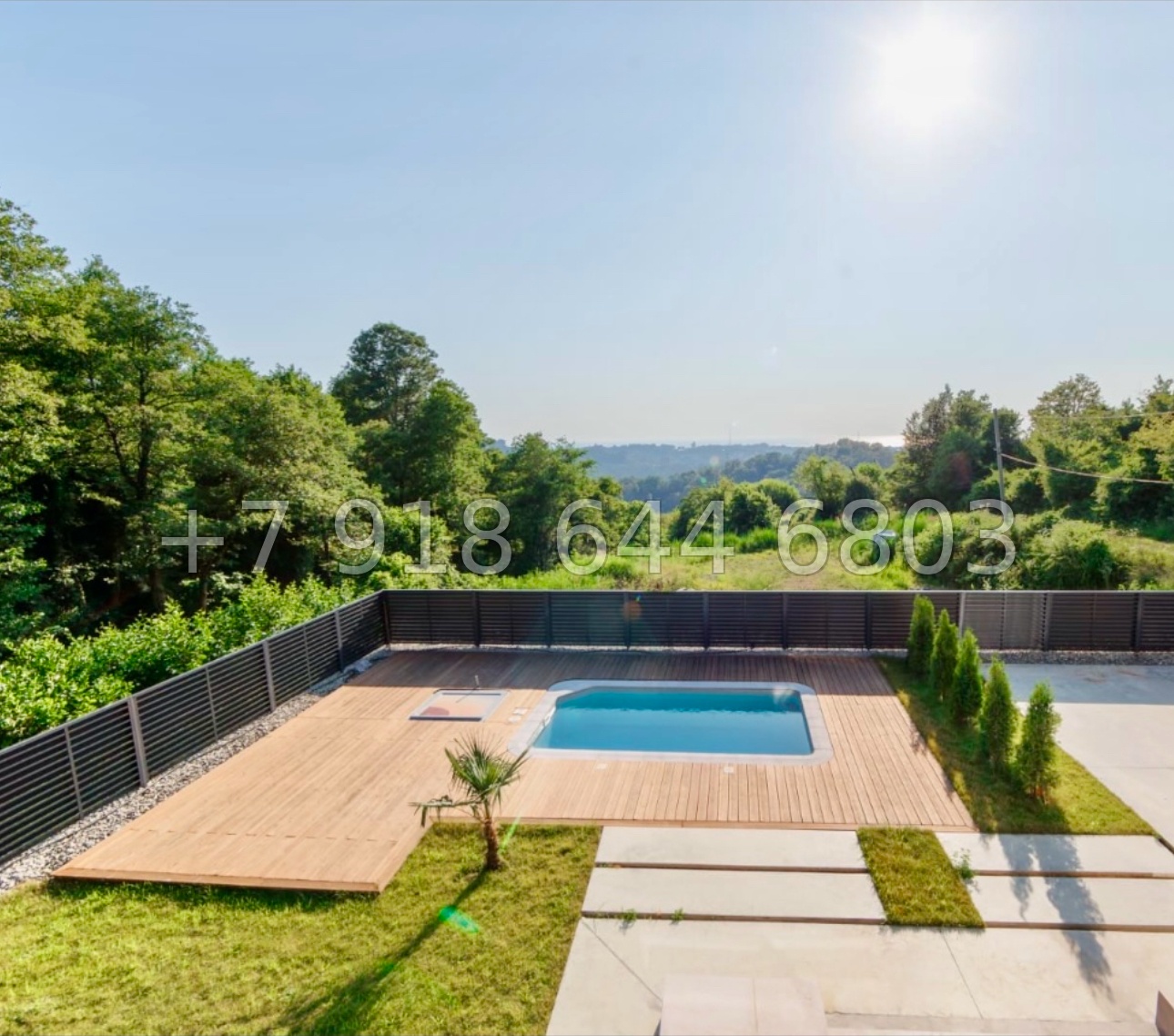 № 227 в. Дом с бассейном и с видом на море в Сочи  - миниатюра 7