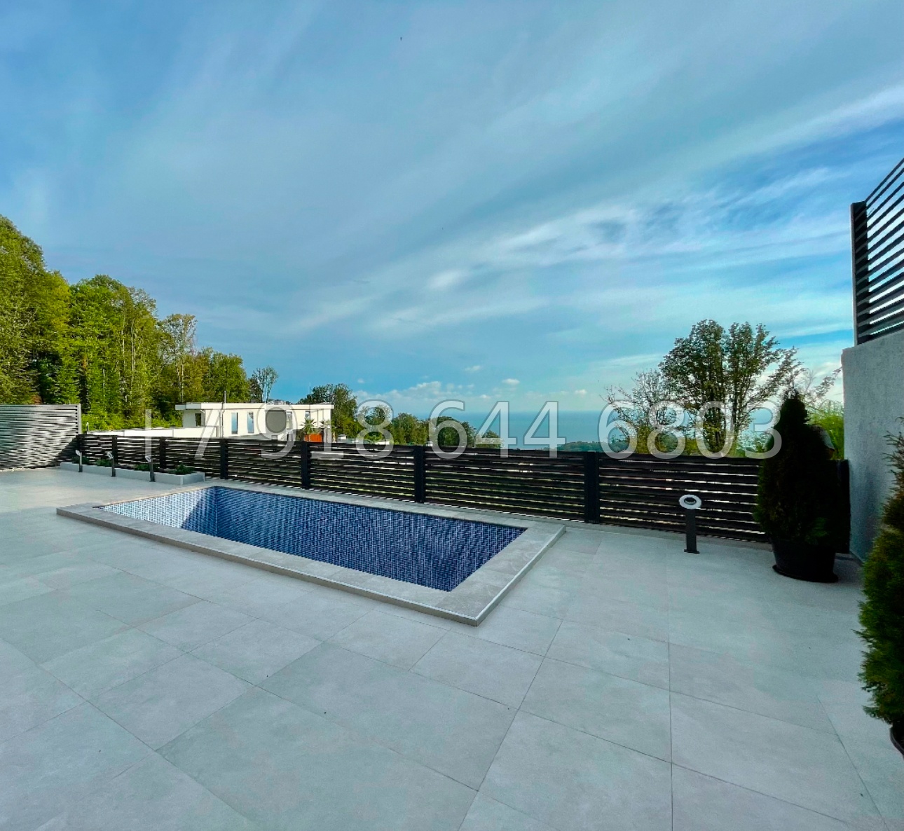 № 239 в. Дом с бассейном и с видом на море в Сочи  - миниатюра 4