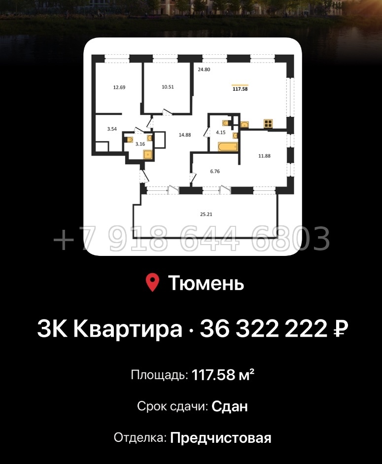№ 3. Европейский берег 2.0 Тюмень  - миниатюра 61