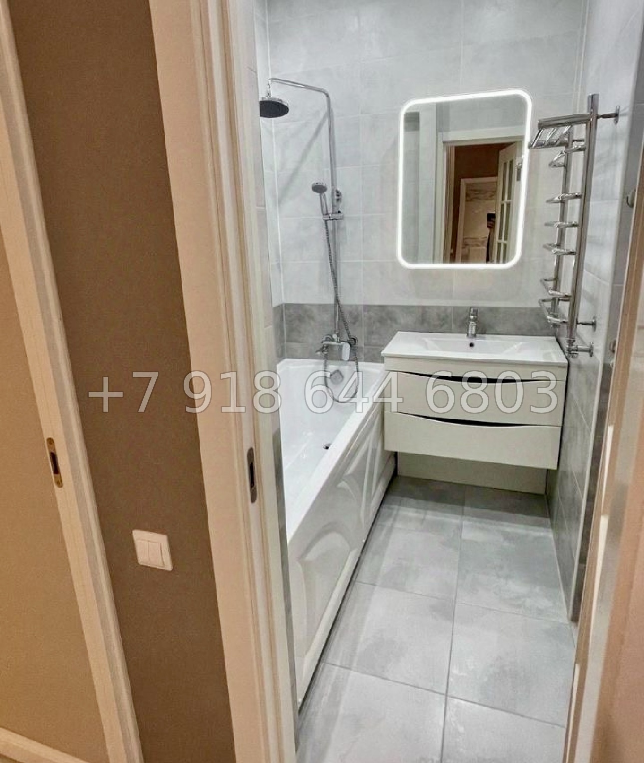 № 94р. Двухкомнатная квартира в ЖК Альпийский квартал Сочи  - миниатюра 8