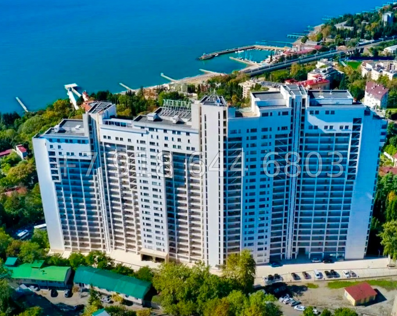 № 20е. Квартира с прекрасным видом на Чёрное море в городе Сочи ЖК Идеал Хаус - миниатюра 27