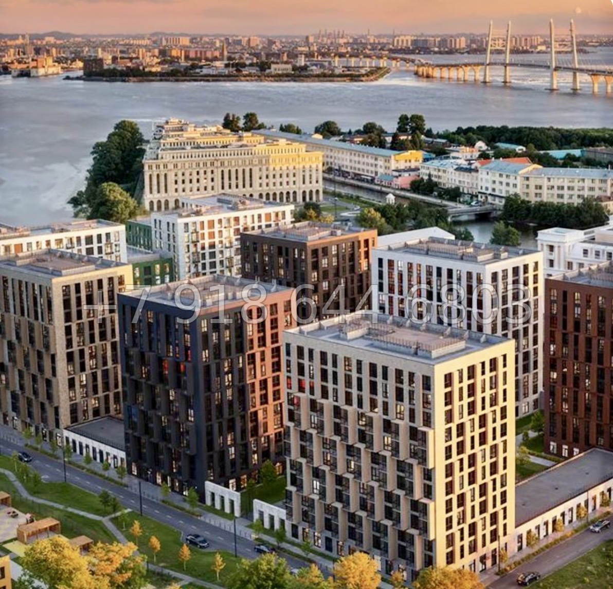 № 50 ы. Метро Приморская ( частично СДАН ). ЖК Шкиперский Санкт Петербург  - миниатюра 1