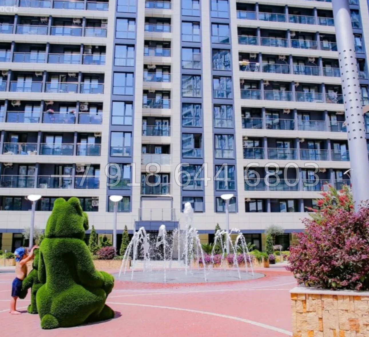 № 444 р. Двухкомнатная Квартира в центре города Сочи ЖК Сокол - миниатюра 13