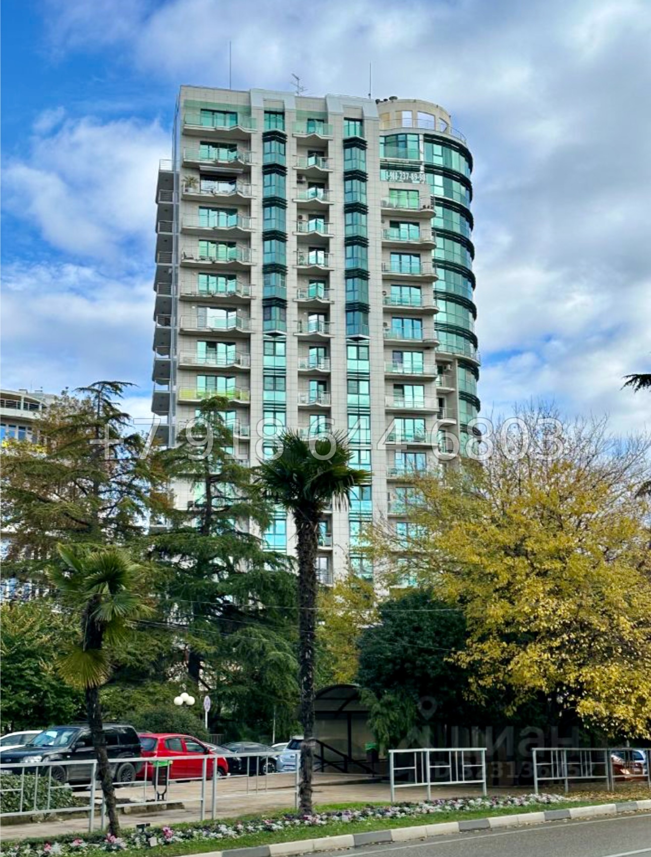 № 25е. Квартира с видом на море. Черновая. Центр Сочи - миниатюра 15