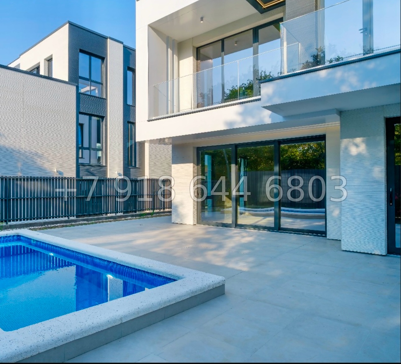 № 117 Б. Адлер 8 домов с бассейном  - миниатюра 35