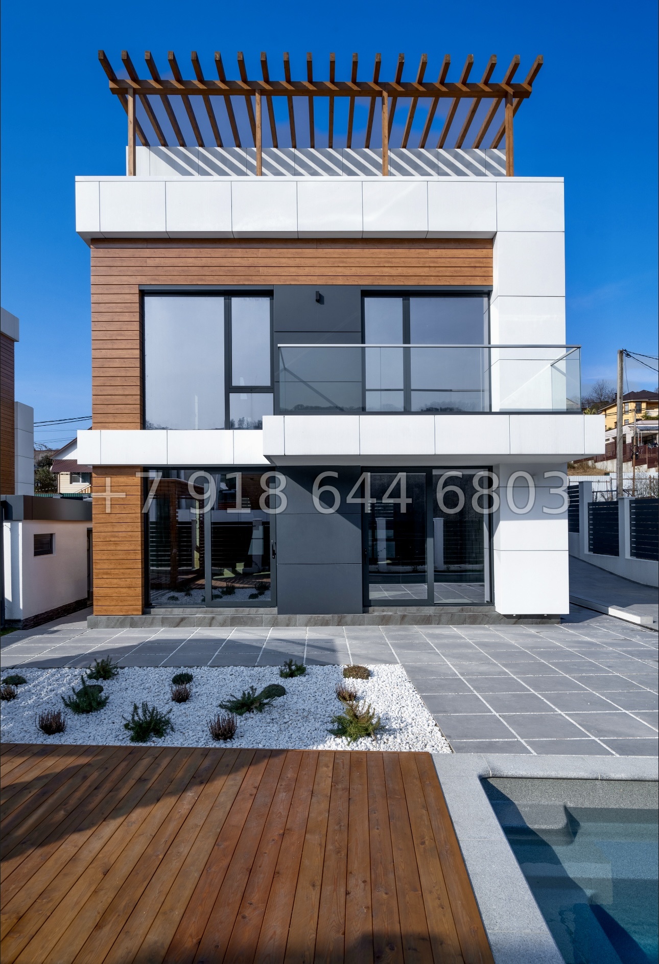 № 66 Б. Дома в Кудепсте с бассейном  - миниатюра 2