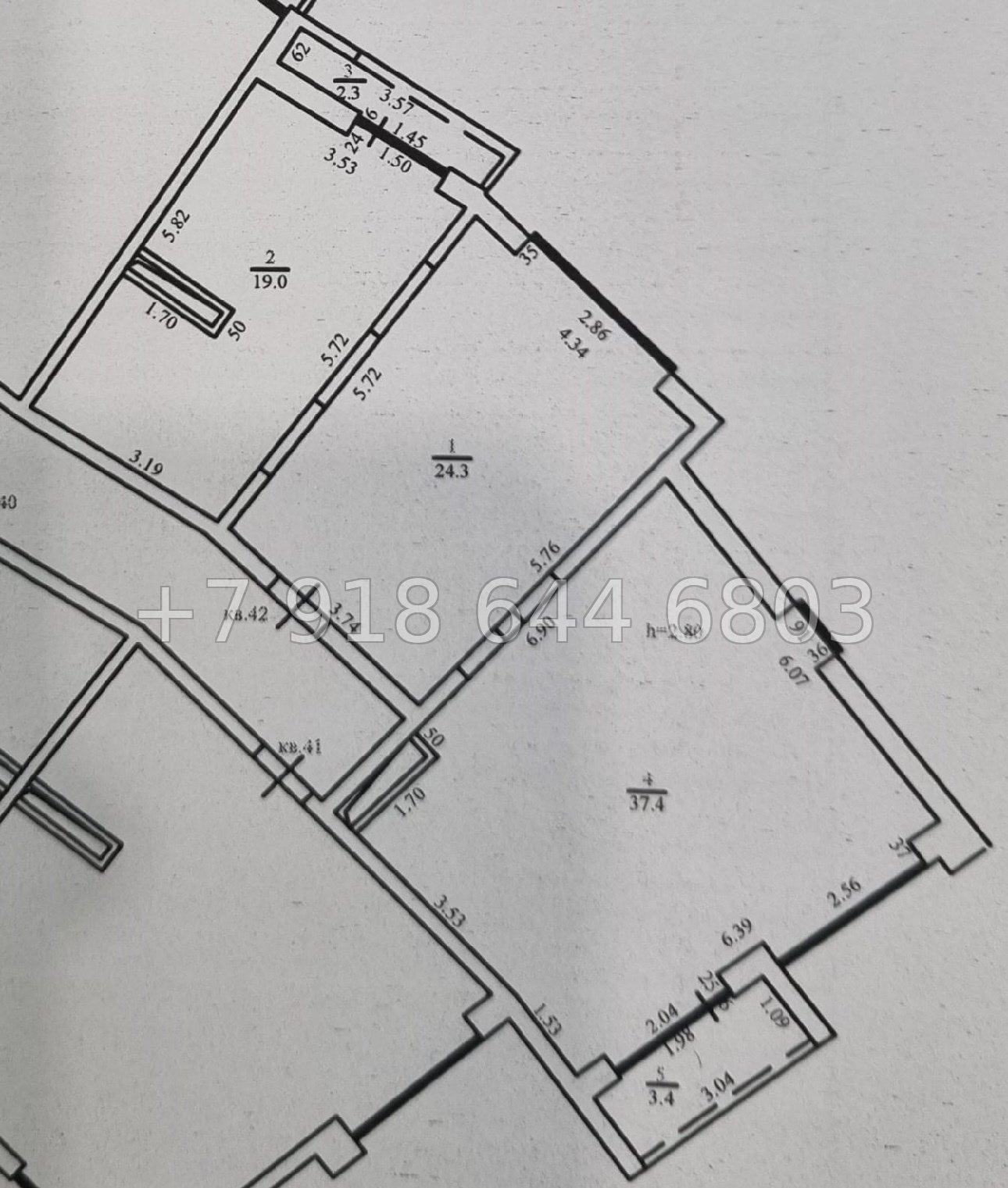 № 395 р. ЖК Москва Сочи. Квартира у моря - миниатюра 20