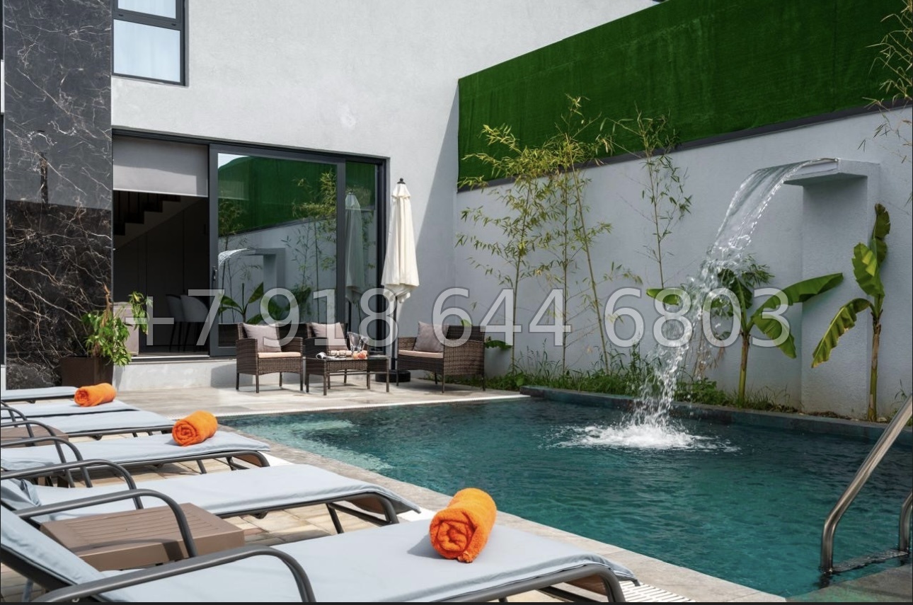 № 46 в. Дом рядом с Сириусом в Адлере. Два дома с двумя бассейнами и двумя банями - миниатюра 3