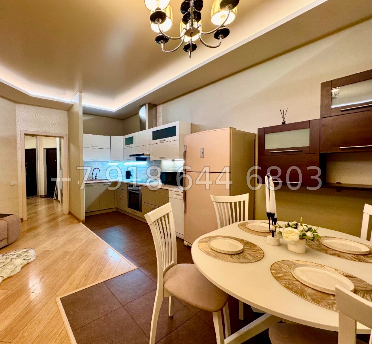 № 572 р. Квартира у парка Ривьера Сочи с бассейном  - миниатюра 8