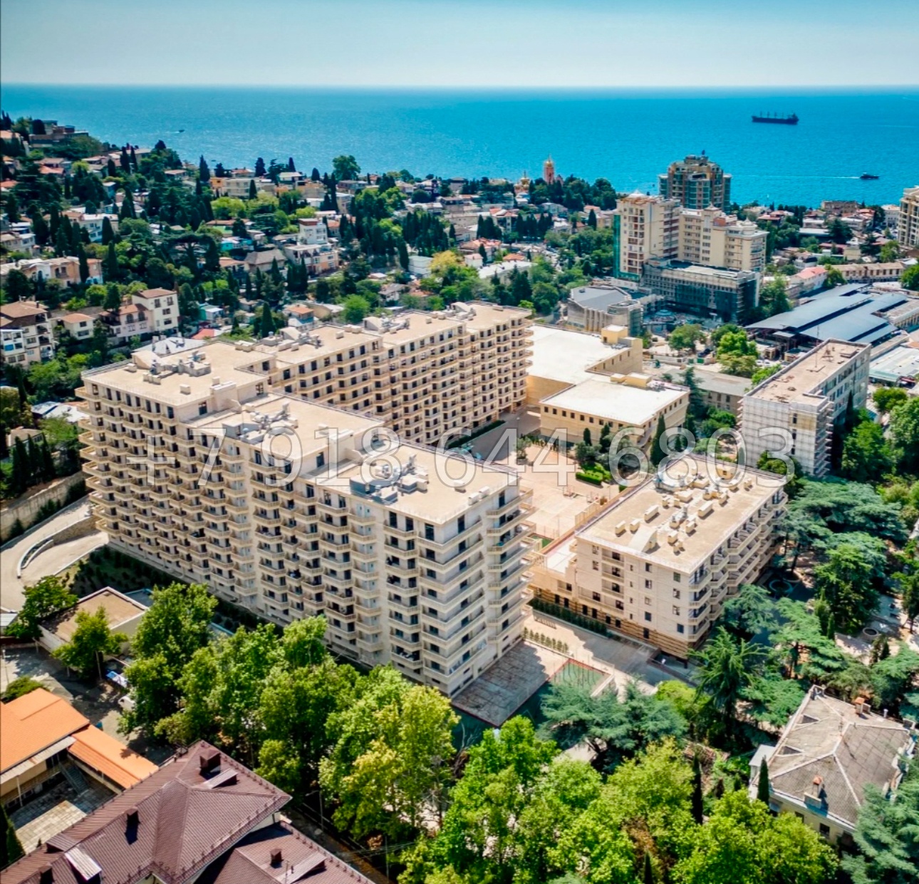 № 53 г. Трёхкомнатная квартира в центре города Ялты  - миниатюра 15