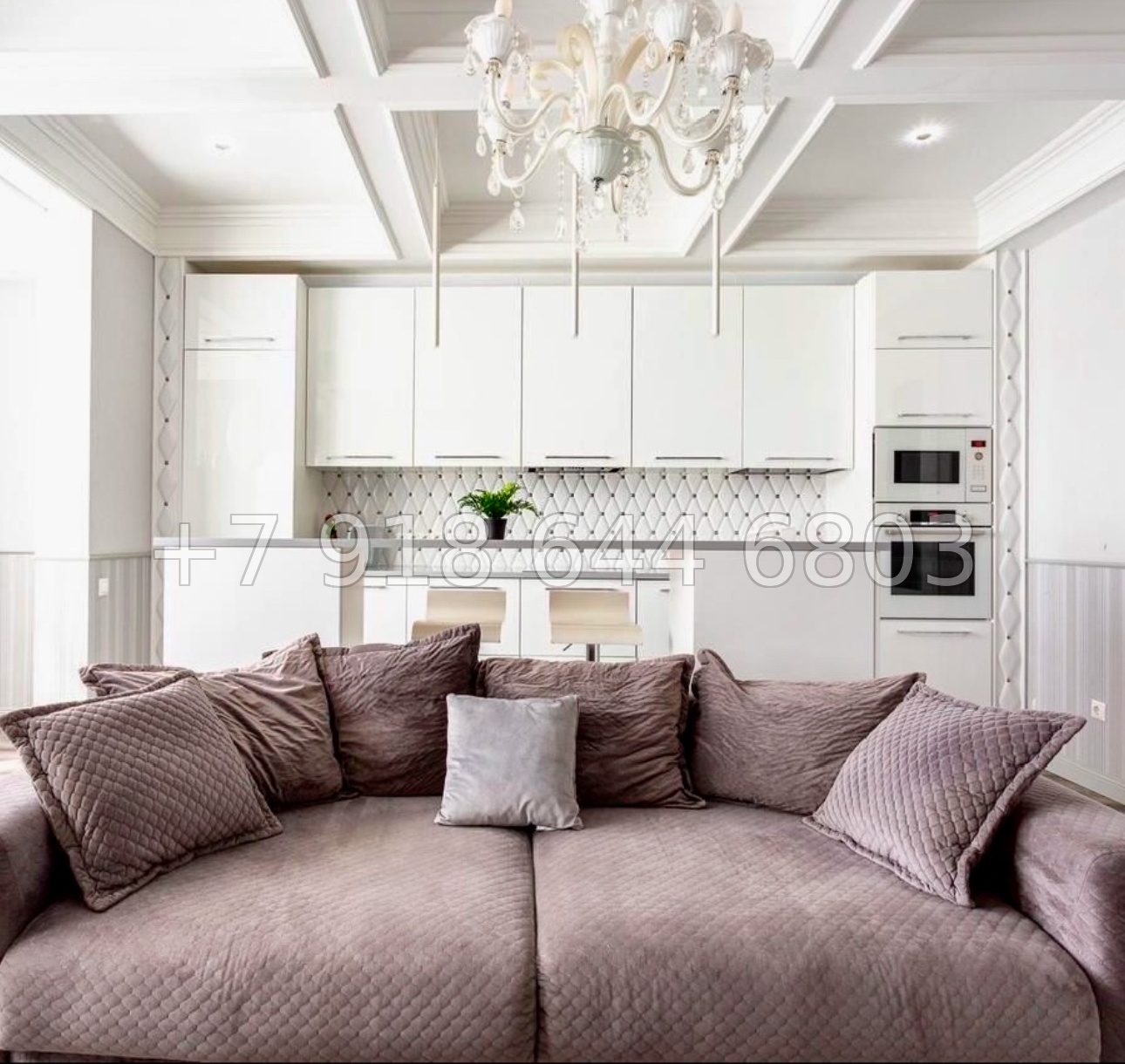 № 72 ш. ЖК Московия четырехкомнатные  апартаменты в центре города Сочи  - миниатюра 1