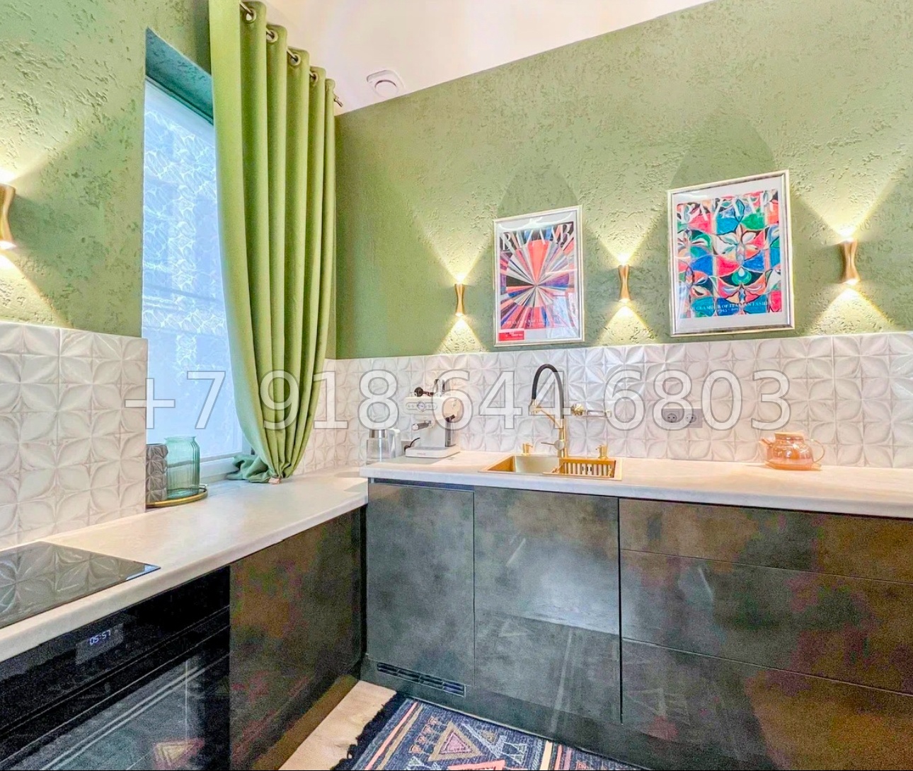 № 158 р. Квартира в центре Сочи с необычным ремонтом  - миниатюра 3