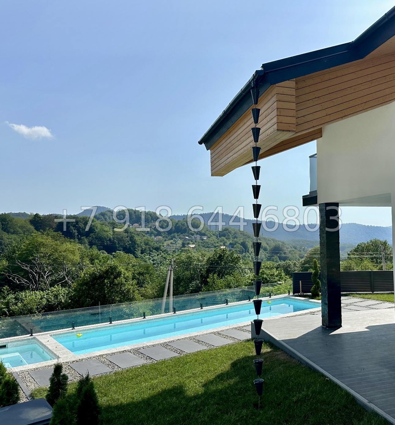 № 71 Б. Дом в горах Сочи по дороге на Красную Поляну  - миниатюра 18