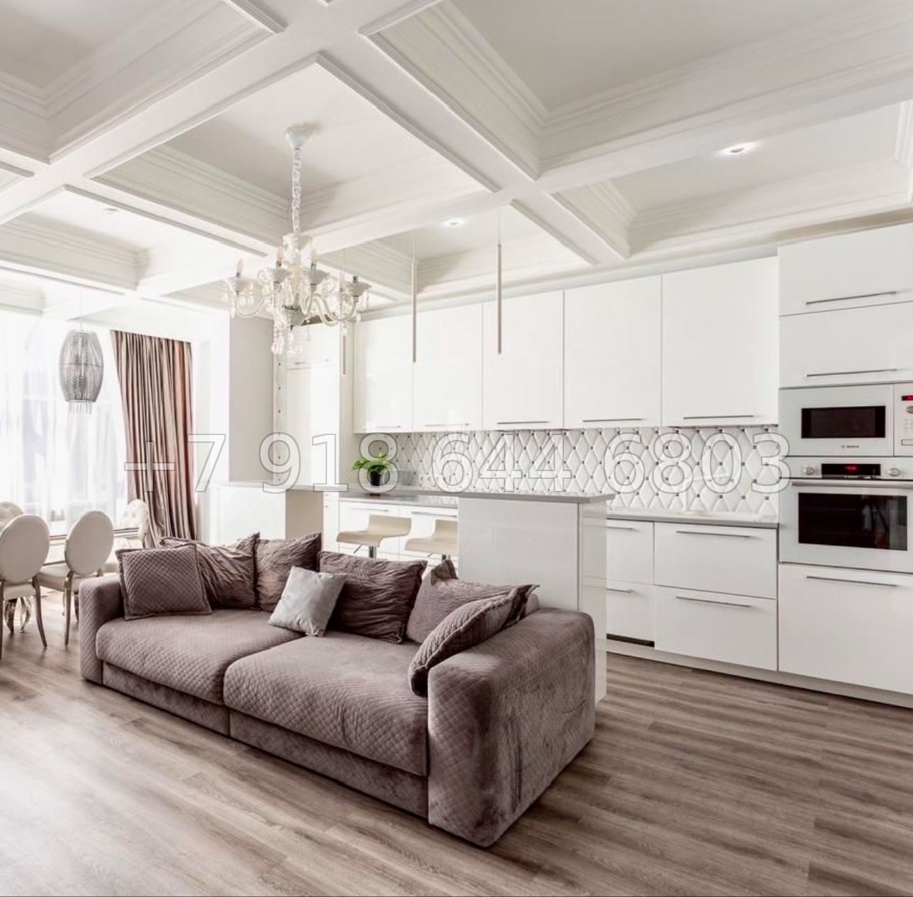 № 72 ш. ЖК Московия четырехкомнатные  апартаменты в центре города Сочи  - миниатюра 10