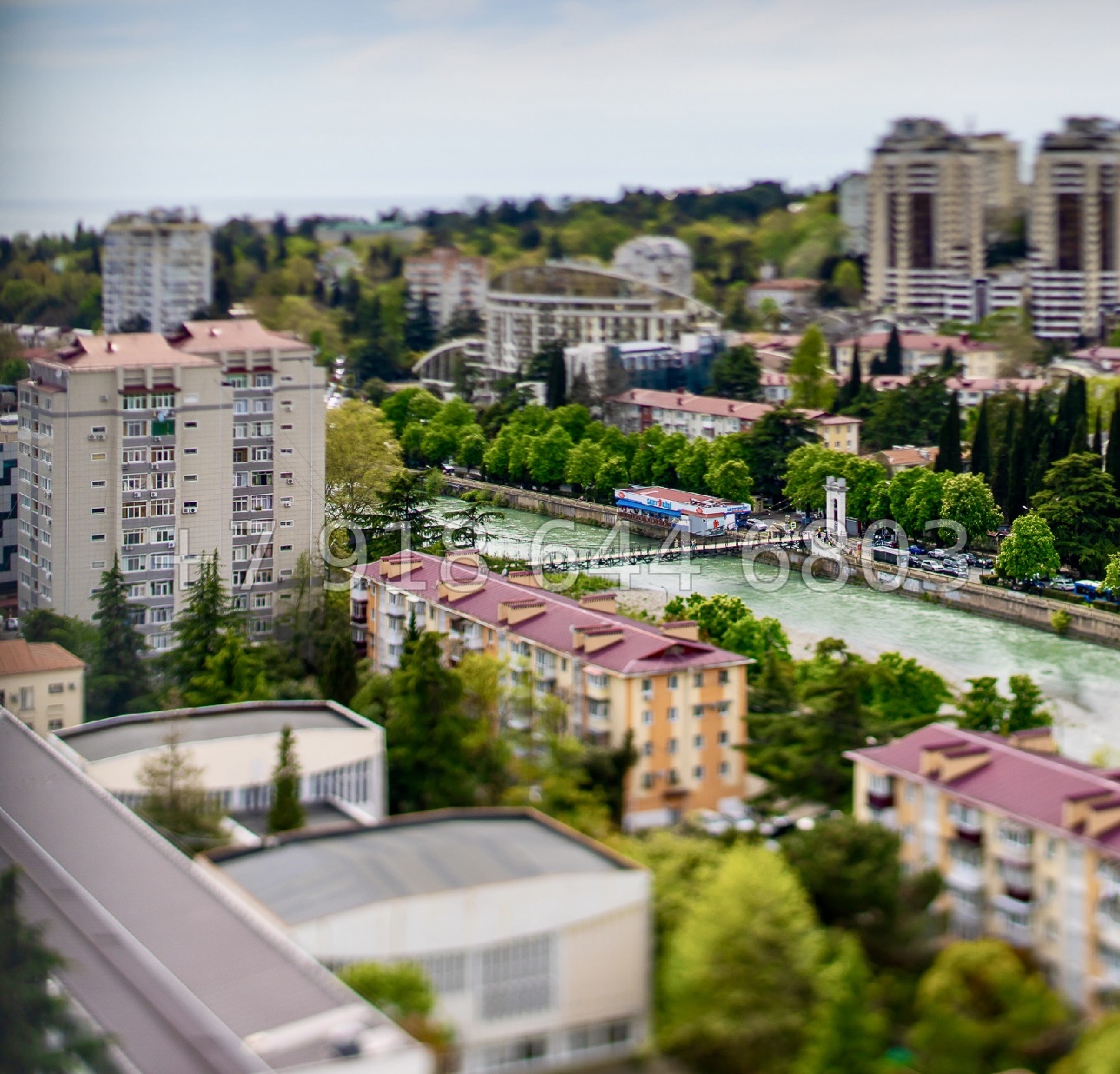 № 667 р. Трёхкомнатная квартира ЖК Пионер Сочи. Квартира в центре города Сочи  - миниатюра 24