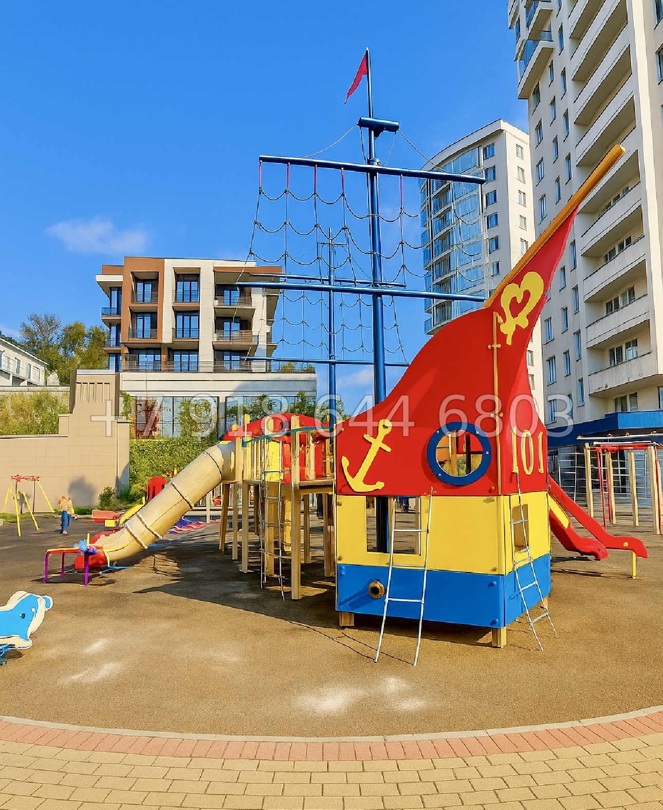 № 91р. Четырехкомнатная квартира на море в Адлере ЖК Морская Симфония  - миниатюра 21