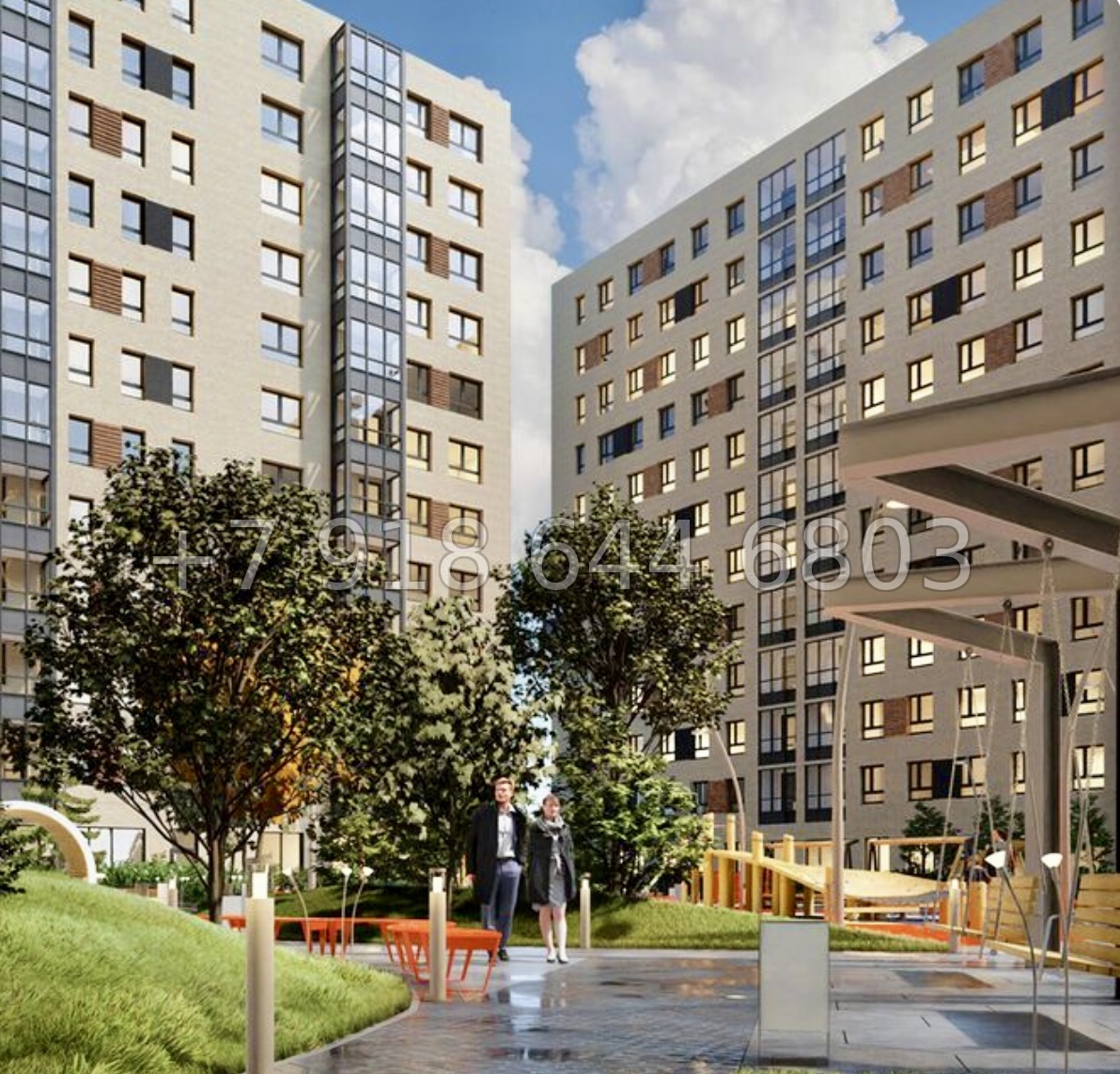 № 86 в. Метро Проспект Ветеранов. ЖК Новатория - миниатюра 2