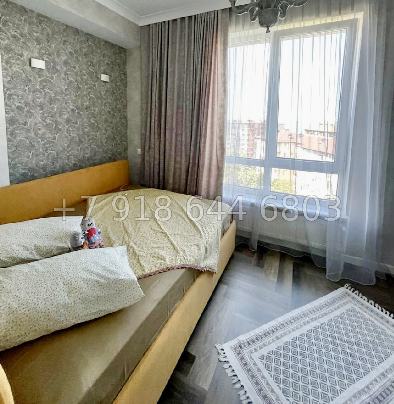 № 376 р. Трёхкомнатная квартира у моря в Сочи ЖК Мадрид 4 - миниатюра 8