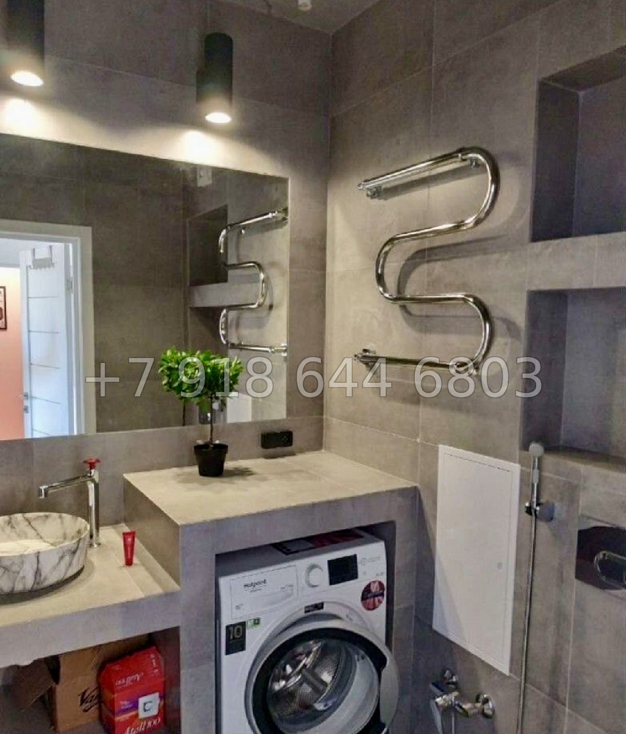 № 134 р. Квартира трехкомнатная в ЖК 123 Сочи  - миниатюра 15