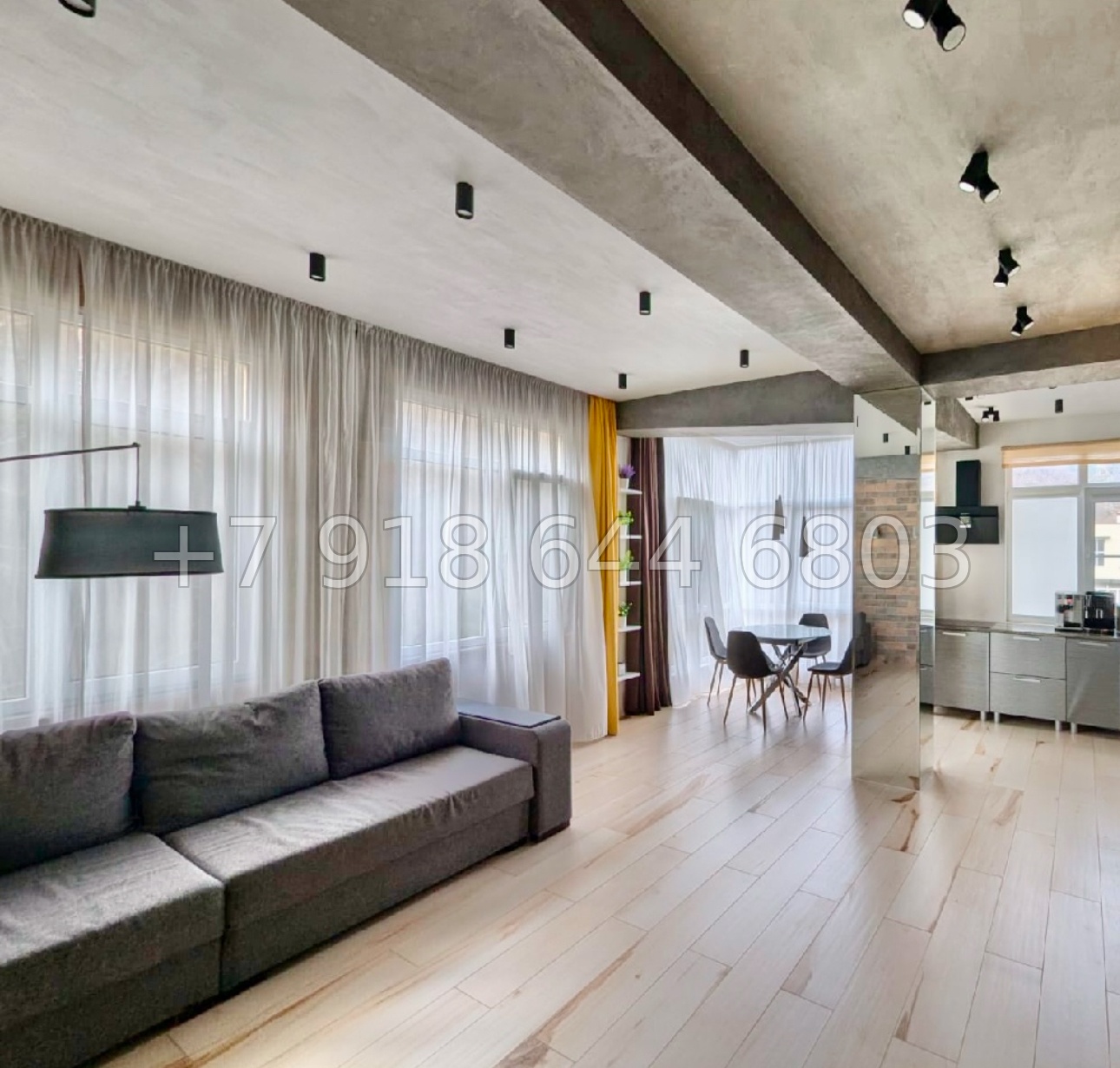 № 287 р. Стильная квартира в Сочи Кудепста - миниатюра 4