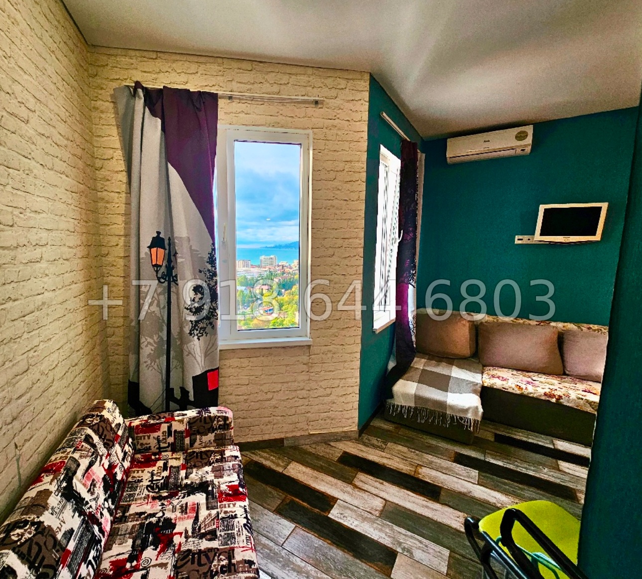 № 89 п. Квартира в Адлере двухуровневая  - миниатюра 11