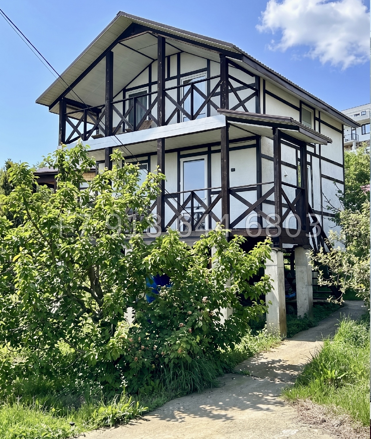 № 168 А. Дом с большим участком земли в Адлере  - миниатюра 1