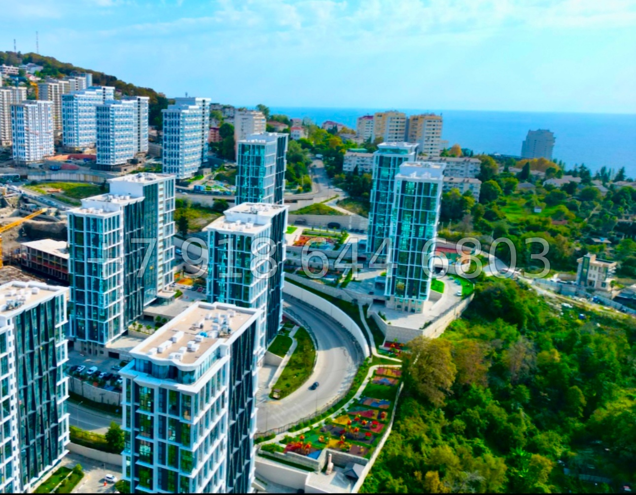 № 116 п. ЖК Сочи Парк квартира с ремонтом  - миниатюра 11