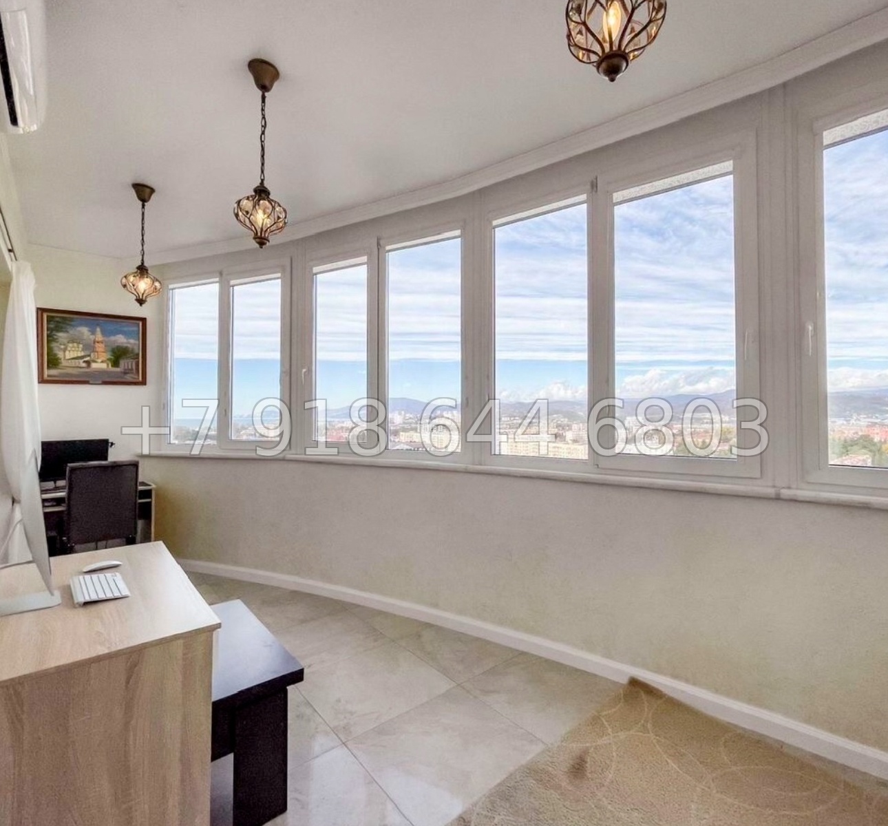 № 186 р. Элитная квартира в Адлере  - миниатюра 11