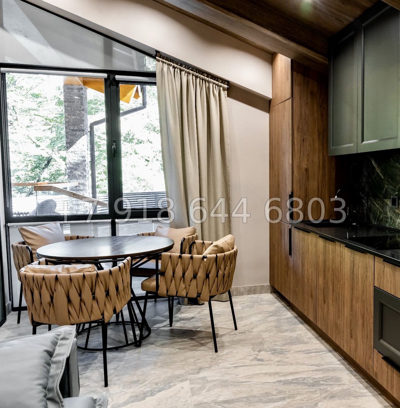 № 25В. Роскошный дом из бруса в городе Сочи с бассейном  - миниатюра 33