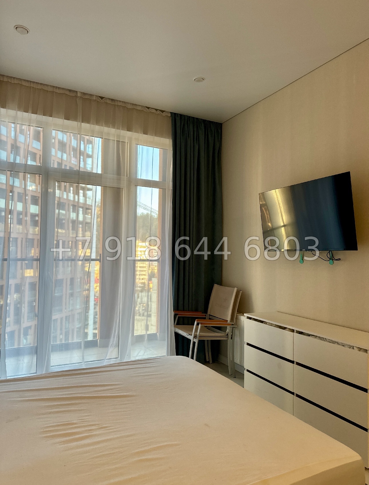 № 8п. Квартира в доме бизнес класса с бассейном в Дагомысе Сочи  - миниатюра 4