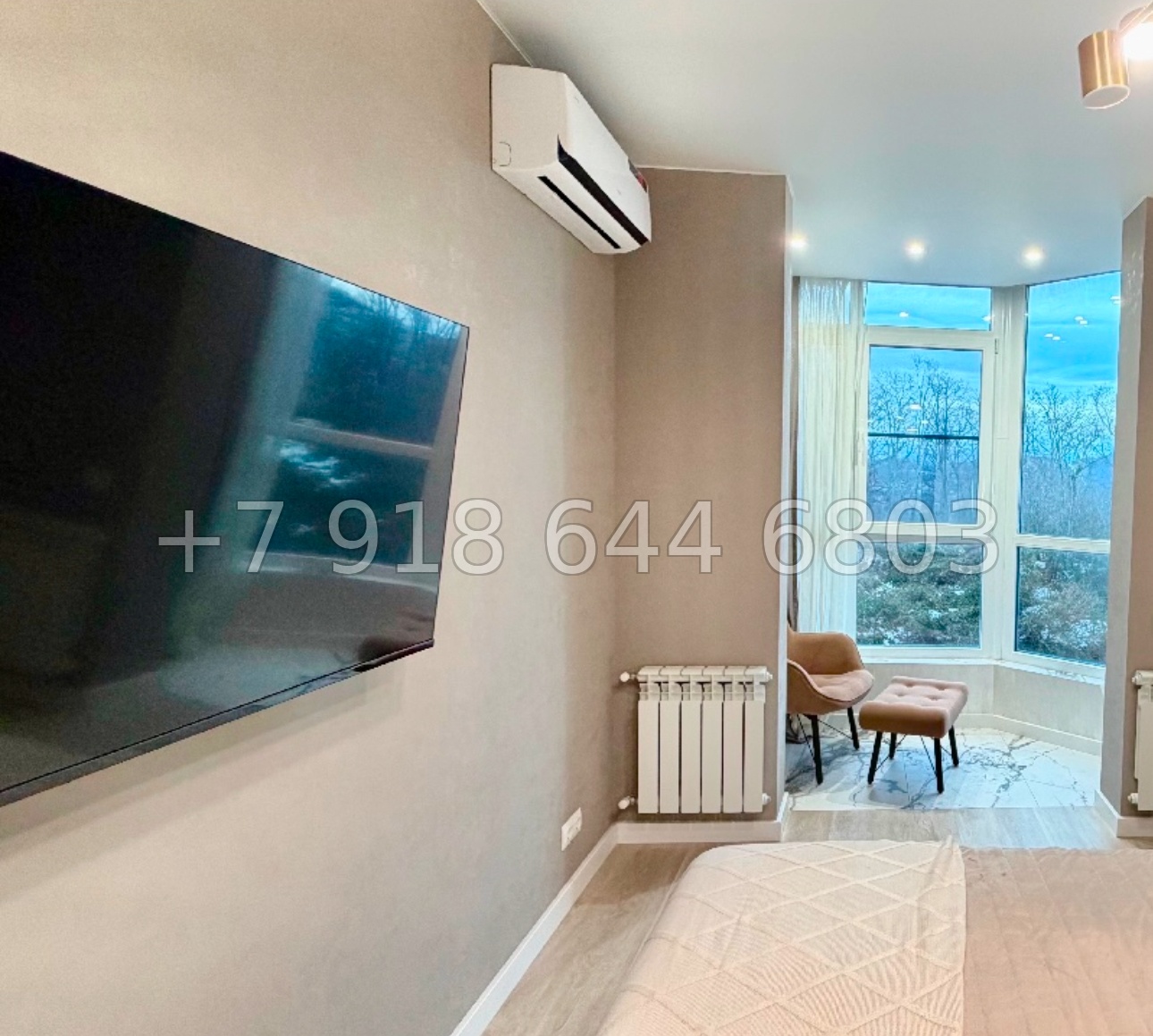 № 428 р. ЖК Меркато Сочи. Квартира с бассейном на территории  - миниатюра 6